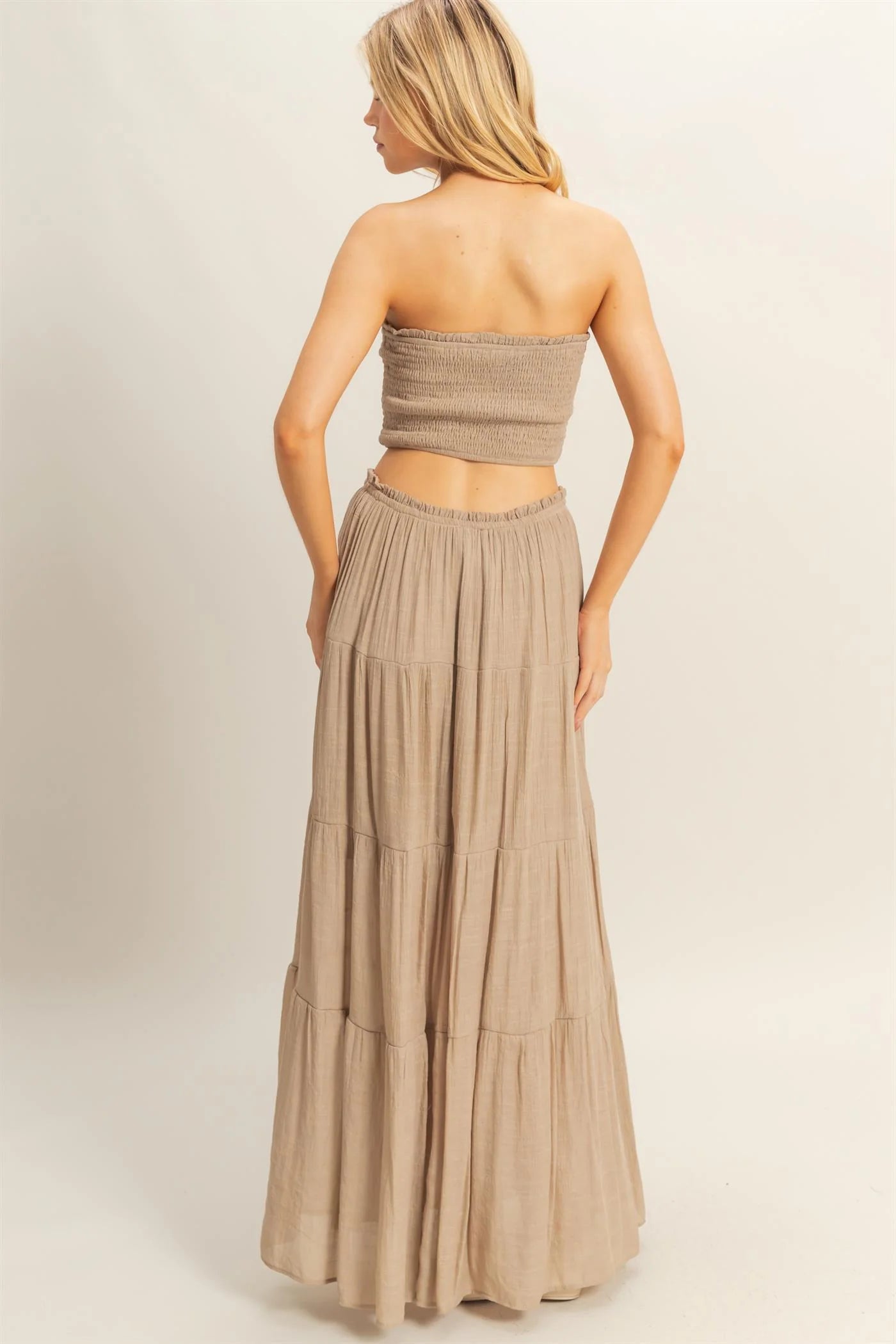 16 Carriages Skirt - Taupe- LAST M!!