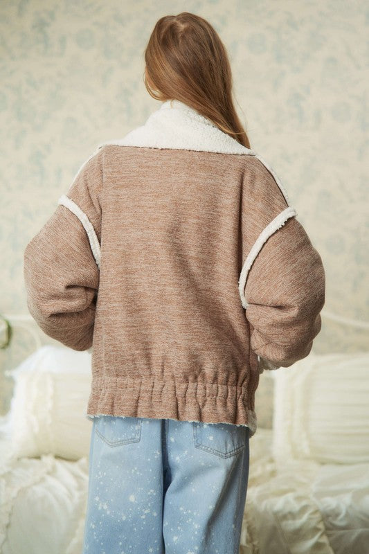 Bundled Up Sherpa Jacket