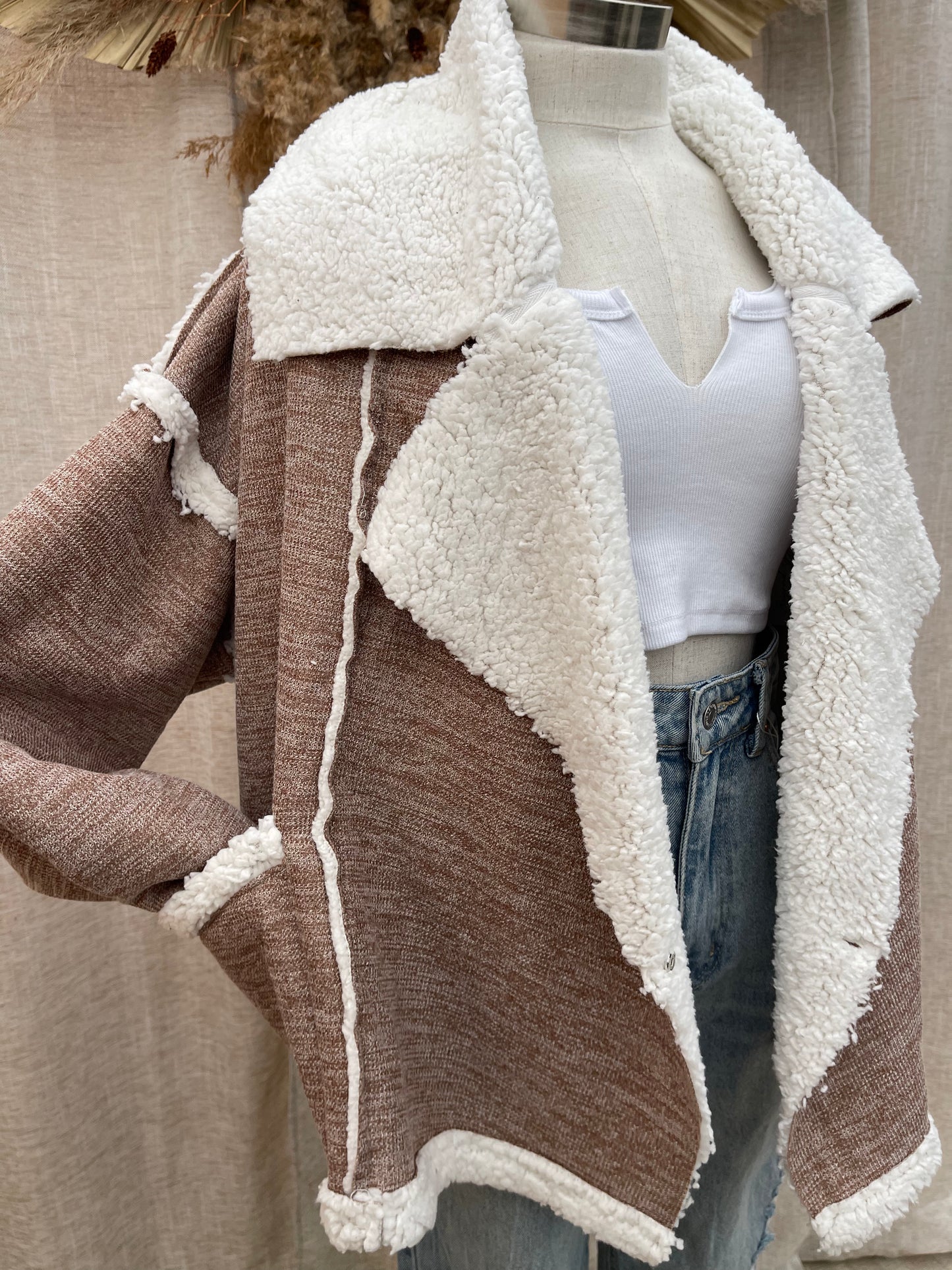 Bundled Up Sherpa Jacket