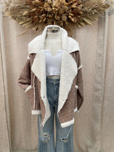 Load image into Gallery viewer, Bundled Up Sherpa Jacket
