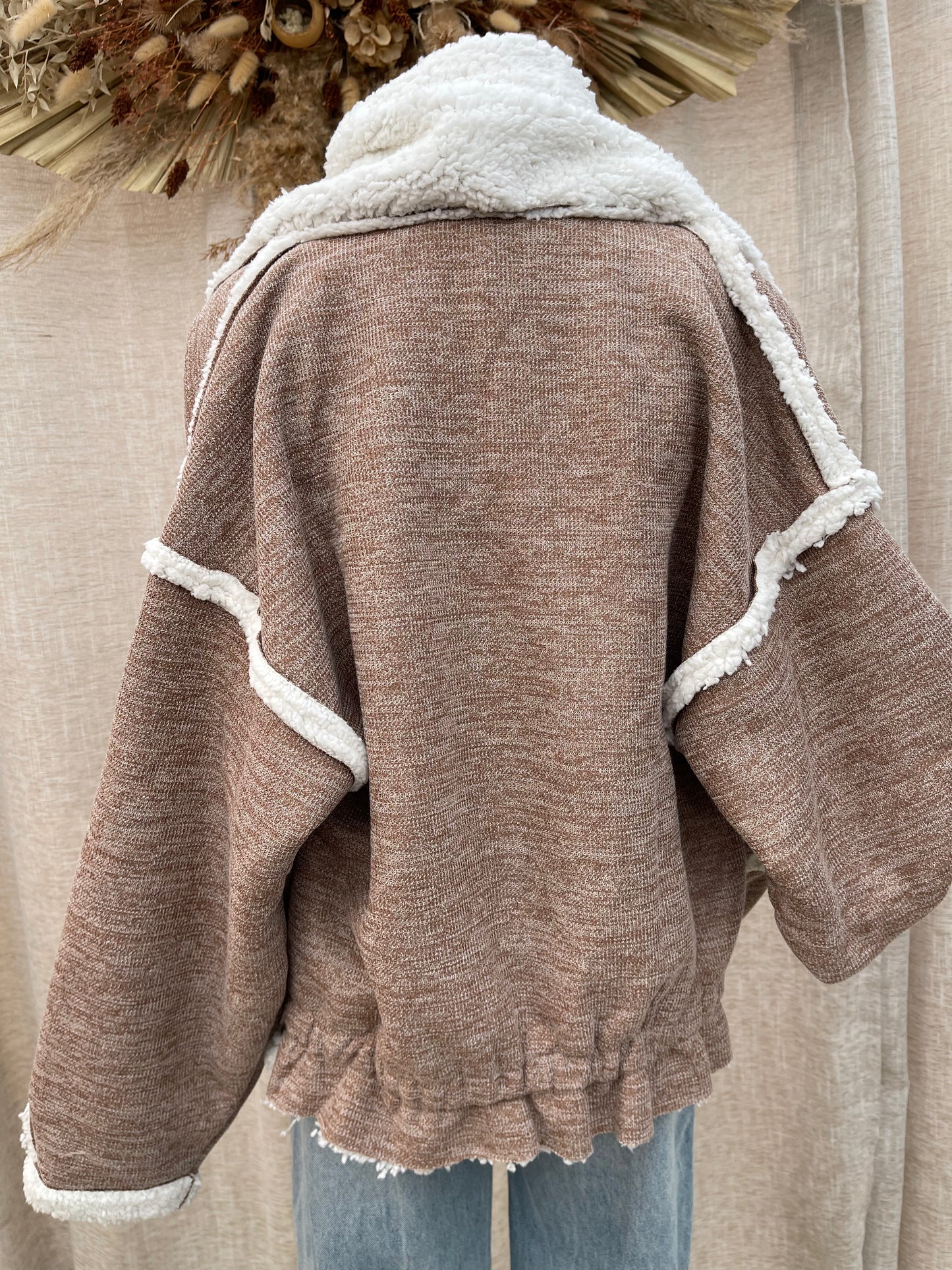 Bundled Up Sherpa Jacket