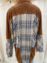 Load image into Gallery viewer, Brown Breaking Plaid Shacket
