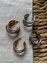 Load image into Gallery viewer, Triple Hoop Earring
