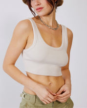 Load image into Gallery viewer, Lia Crop Top - Eggshell
